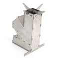 thumbnail image 3 of Rocket Stove Portable Durable Convenient Stainless Steel Detachable Backpacking Stove,, 3 of 5