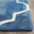 thumbnail image 4 of Safavieh Dip Dyed Navy Contemporary Rug - 8' x 10', 4 of 5