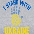 thumbnail image 3 of CafePress - I Stand With Ukraine Support U Long Sleeve T Shirt - Womens Baseball Tee, 3 of 4