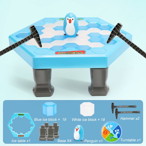 Pingüino Rompehielos ABS Mini Penguins Trap Juegos de mesa Romper el hielo Equilibrio Juguetes para niños Sywqhk libre de BPA