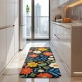 thumbnail image 4 of Pioneer Flower Floral Print Pattern Kitchen Rug Mat,Kitchen Runner Rugs Non Skid Washable,Decorative Kitchen Floor Mats for Kitchen,Sink,Laundry,17"x47.2", 4 of 7