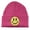 Classic - Hot Pink, variant on Smile Face Long Beanie Cap, Classic Black