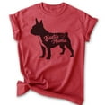 thumbnail image 1 of Bostie Mama T-shirt, Unisex Women's Shirt, Boston Terrier Owner, Best Dog Mom Gift, Heather Red, XX-Large, 1 of 6