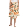 thumbnail image 2 of 3.1 Phillip Lim womens  Blurred Marigold Asymmetric Panel Skirt, 0, 2 of 3