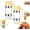 2pcs yellow, variant on Dispensador De Leche Condensada, 2026 Upgraded Glass Honey Dispenser No Drip With Base And Handle For Coffee And Tea Breakfast & Baking Daily Use, Activities, Or Demonstrations (yellow)