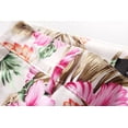 thumbnail image 4 of SSLR Mens Shorts Casual Cotton Floral Hawaiian Shorts Beach Shorts Pants, 4 of 8