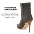 thumbnail image 2 of Journee Collection Womens Deandra Tru Comfort Foam Inside Zip Stiletto Booties, 2 of 6