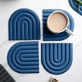 thumbnail image 5 of Silicone Trivet Mat Heat Resistant Hot Pads for Kitchen Countertop Reusable Table Mat Multi Purpose Daily Household Insulation Pad for Cookware Dinner Bowls Coffee Mugs Hot Dishes Trivets, 5 of 6