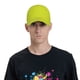 thumbnail image 4 of Fotbe Yellow Gorro Clásico de Béisbol, Gorra Ajustable con Broche Snapback, Gorro de Exterior de Algodón Suave, 4 of 6