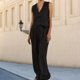 thumbnail image 3 of Chaleco De Traje Y Pantalones Largos Chaleco y pantalones sólidos de High Street Sin mangas Unisex con cuello en V Chalecos casuales Traje Kuymtek Negro S para Mujer, 3 of 6
