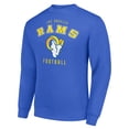 thumbnail image 2 of Men's Starter Royal Los Angeles Rams Team Logo Pullover Sweatshirt, 2 of 3