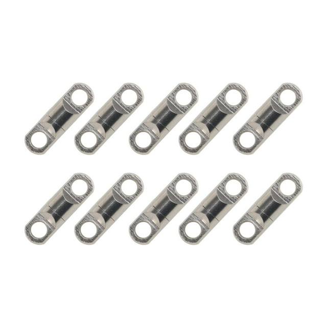 S SERENABLE 10 Pieces Fishing Swivels High Strength Copper Barrel Swivels Connector 4mm