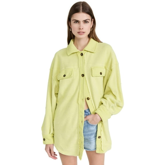 Free People Women's Ruby Jacket, Luminary, Green, XS