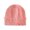 31# Pink, variant on Men Hip Hop Beanies Hats Ripped Holes Knitted Hats Plain Autumn Winter Soft Cotton Warm Caps Black One Size