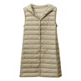 thumbnail image 3 of Vedolay Women's 2023 Coat Women's Casual Jackets Button Down Long Sleeve Stretch Classic Casual Coat,Khaki S, 3 of 5
