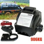 Portable Electric Winch For Pulling Boats Trucks And Other Heavy Objects 2000LBS