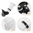 thumbnail image 3 of OHOIOLLA 4Ud Patas Ajustables Para Muebles Con Giratorias De Metal Para Mesas Y Gabinetes, 3 of 8