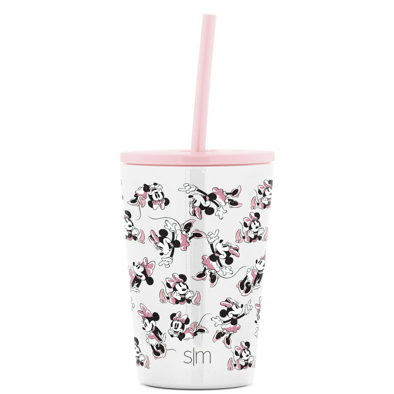 Simple Modern Disney Kids Cup 12oz Classic Tumbler with Lid and Silicone  Straw - Vacuum Insulated Stainless Steel for Toddlers Girls Boys - Disney:  Minnie: Retro 