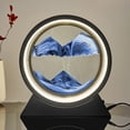 thumbnail image 2 of Luz de reloj de arena de 10/12 pulgadas artesanías lámparas de reloj de arena dinámicas USB decoración de fiesta de vacaciones Hugtrwg Para estrenar, 2 of 9