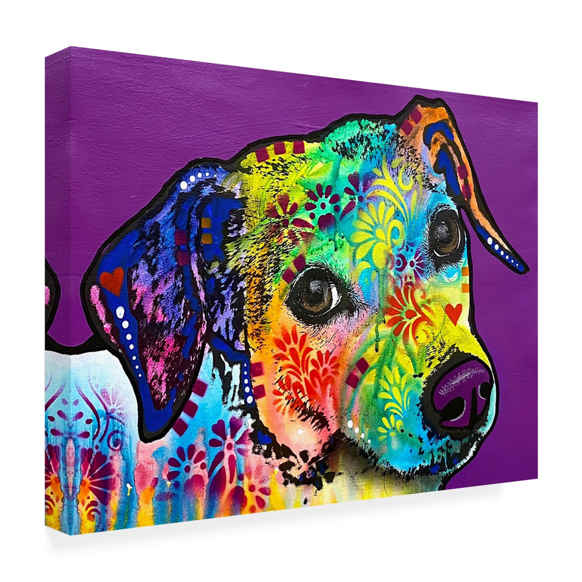 Canvas Wall Art - Dean Russo 'Peanut' Wall Art for Living Room, Bedroom, or Office Décor by Trademark Fine Art - 24 x 18 Inches
