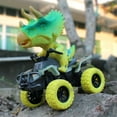 thumbnail image 5 of MesaSe 3Pcs Painted Children's Dinosaur Toy Animal Locomotive Simulation Inertial off-road Vehicle,Dinosaur Truck Toy,The Boy's Favorite Gift, 5 of 7