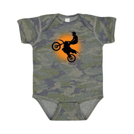 

Inktastic Motocross Rider Freestyle Sports Gift Baby Boy Bodysuit