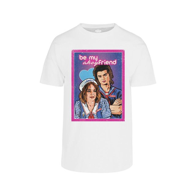 Playera Fan Army Stranger Things T M Billy Flayed Color Blanco