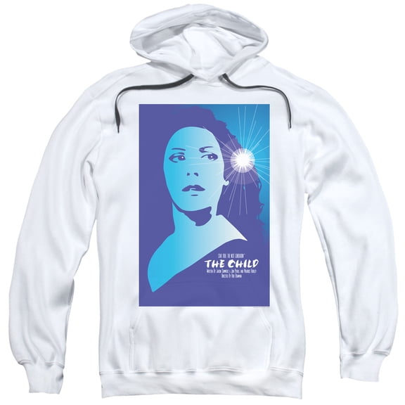 Star Trek Tng Season 2 Episode 1 Adult Pullover Hoodie Sweatshirt White