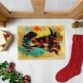thumbnail image 6 of Latch Hook Rug Kit Cute Dachshund Dog Pre-printed Handmade Carpet Crochet Yarn Craft DIY Hook and Latch Door Mat Tapestry for Home Floor Decoration 52x38cm-1, 6 of 8