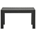 thumbnail image 3 of vidaXL Table de Jardin Anthracite 58x58x41 cm Rotin PP, 3 of 4