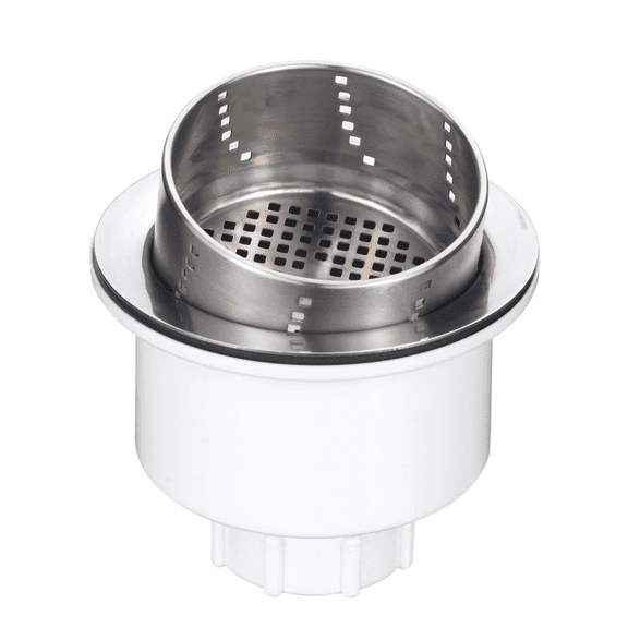 Blanco 441231 Kitchen Sink 3-in-1 Basket 4-1/2" Strainer STAINLESS STEEL New