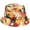 Colorful, variant on CoCopeaunts Summer Bucket Hat Women Outdoor Windproof Sun Protection Foldable Men Fisherman Hat Cotton Sun Cap Travel Vacation