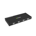 thumbnail image 1 of Conmutador KVM de 4 puertos HDMI2.0 Conmutador KVM 4 en 1 4K HD, 1 of 8