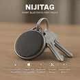 thumbnail image 3 of NIJITAG Smart Item Finder By LINKSTYLE — Unlimited Range with Apple Find My Network, Waterproof, iOS Only (2Pack), 3 of 13