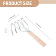 thumbnail image 2 of Miangastore Garden Rake with Ergonomic Wood Handle Durable Steel Cultivation Tool for Gardening 1Pc Assorted Color, 2 of 8