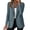 Blue, variant on WULMLEO Women Blazers Dressy Lapel Collar Fall Suits Jacket Button Long Sleeve Fashion Oversized Tweed Blazer Work Summer Clearance Business Elegantes Mujer Clothing Saffron S
