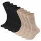 thumbnail image 1 of Calcetines unisex Camano - Calcetines suaves, monocolor, paquete de 8 Negro/Arena 43-46, 1 of 5