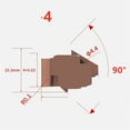 thumbnail image 2 of Keyway Broaching Cutter Carbide Insert Blade For CNC Machine To Cut Blind Internal Keyway Slot Groove Spline Shaft , High Precision, 2 of 2