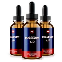 (3 Pack) Pressure Aid Drops - Healthy Blood Flow Supplement, Official Liquid Supplement, All Natural Dropper for Balance and Overall Health, PressureAid Gotas Reviews (90 Servings)