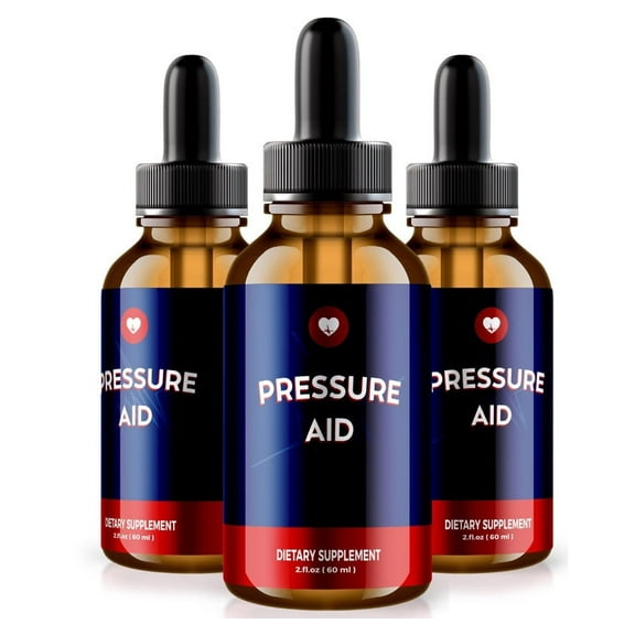 (3 Pack) Pressure Aid Drops - Healthy Blood Flow Supplement, Official Liquid Supplement, All Natural Dropper for Balance and Overall Health, PressureAid Gotas Reviews (90 Servings)