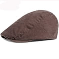 thumbnail image 3 of SikaFu Beret Men Women Spring Autumn Beret Hat Vintage Cotton Ivy Newsboy Flat Cap Retro Artist Painter Hat Gastby Beret Cap Men, 3 of 6