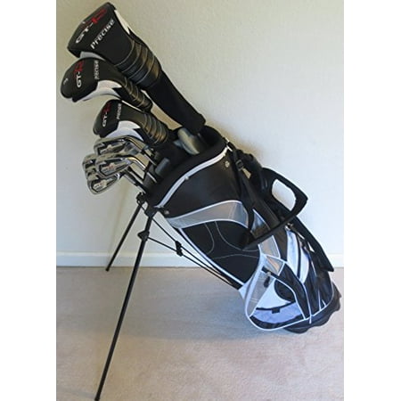 A7 Hybrid Iron - Tall Mens Golf Club Set Driver, Fairway Wood, Hybrid, Irons, Putter & Stand Bag +1