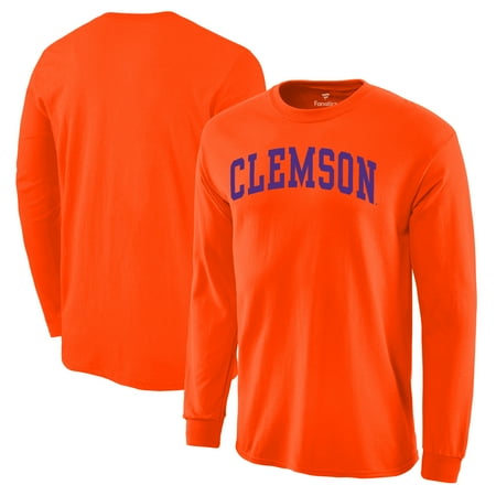 Clemson Tigers Memorial - Clemson Tigers Basic Arch Long Sleeve T-Shirt - Orange