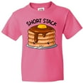 thumbnail image 3 of Inktastic Short Stack Cute Pancake Breakfast Youth T-Shirt, 3 of 5