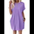 thumbnail image 2 of Vestidos de Verano para Mujer, Moda 2025, Minivestido de Corta XXL, 2 of 9