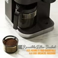 thumbnail image 3 of Panier Filtre Réutilisable 8-12 Tasses avec Fond en Maille Compatible avec Keurig K-Duo Essentials et K Duo Cafetières - Remplacement Permanent pour Filtres Mr Coffee Style Panier Doré Lot de 1, 3 of 7