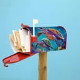 thumbnail image 6 of Ocean Vintage Sea Turtle Mailbox Cover Mailbox Wraps, Waterproof Mailbox Covers Magnetic Post Box Cover Standard Size 21"(L) x 18"(W) Garden Yard Outside Farmhouse Home Decor, 6 of 6