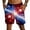 Hot Pink, variant on Havenx Men's 250 Years Of American Independence Shorts Drawstring American Flag Design Shorts with Pockets Elastic Waist Short Pant 1776–2026 Patriotic Independence Day Clothing,Blue 2XL