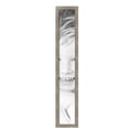 thumbnail image 2 of ArtToFrames 6" x 40" Champagne Pebble Metallic Picture Frame, 6x40 inch Silver Wood Poster Frame (WOM-5258),  Pack, 2 of 7