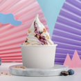 thumbnail image 3 of LNGOOR 100x 5oz White Paper Dessert Cups for Parties & Retail, 3 of 4